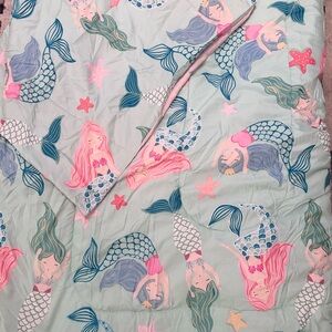 Huntington Home Mermaid Comforter - Pink and Blue